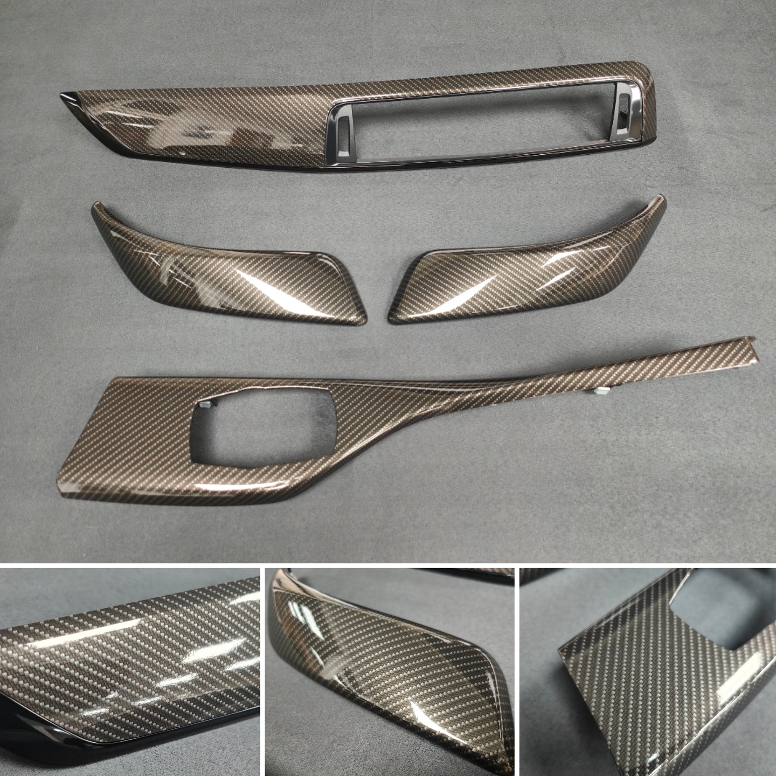 BMW F21 F22 LCI-2 INTERIOR TRIM SET - HIGH GLOSS CARBON (MTD-HG)